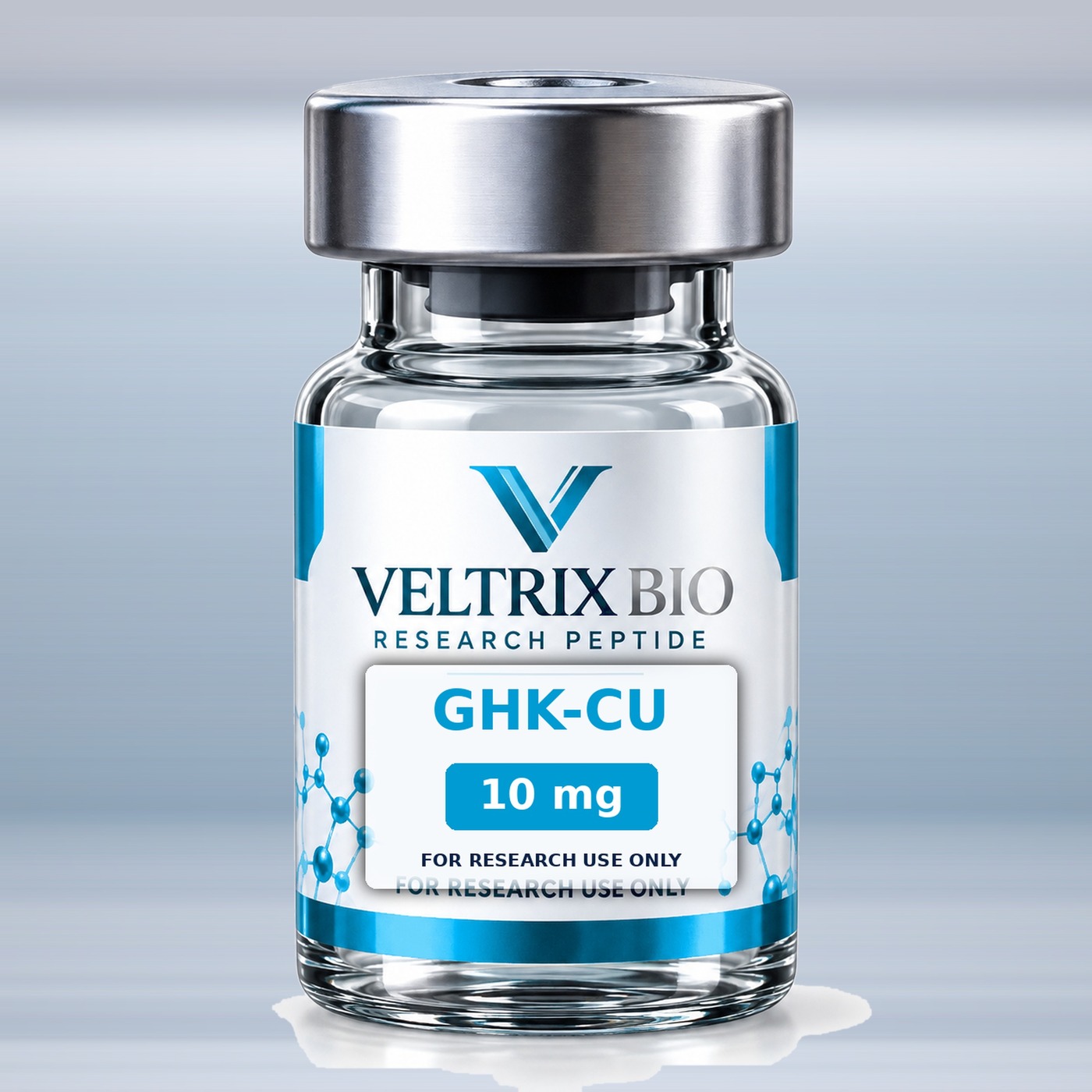 GHK-Cu (Copper Peptide) — VELTRIX BIO research vial